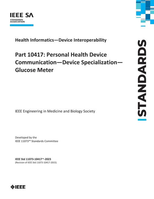 IEEE 11073-10417-2023 pdf