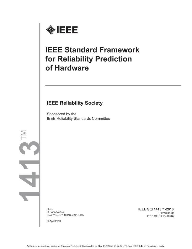 IEEE 1413-2010 pdf