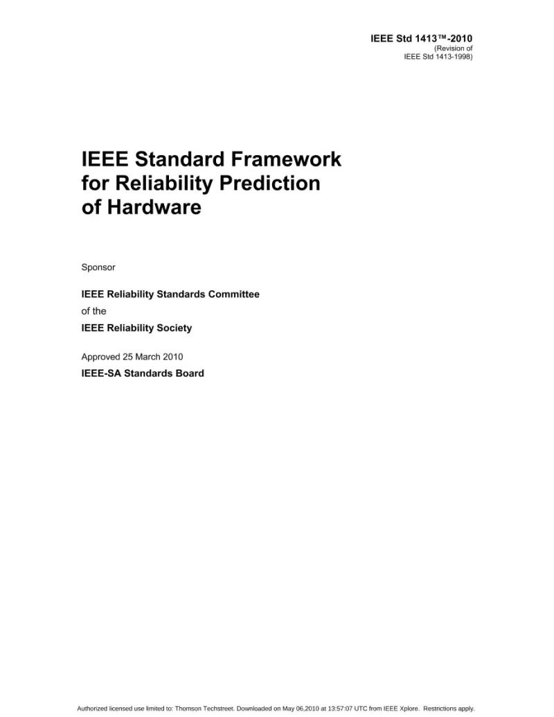 IEEE 1413-2010 pdf