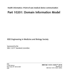 IEEE 11073-10201-2018 pdf