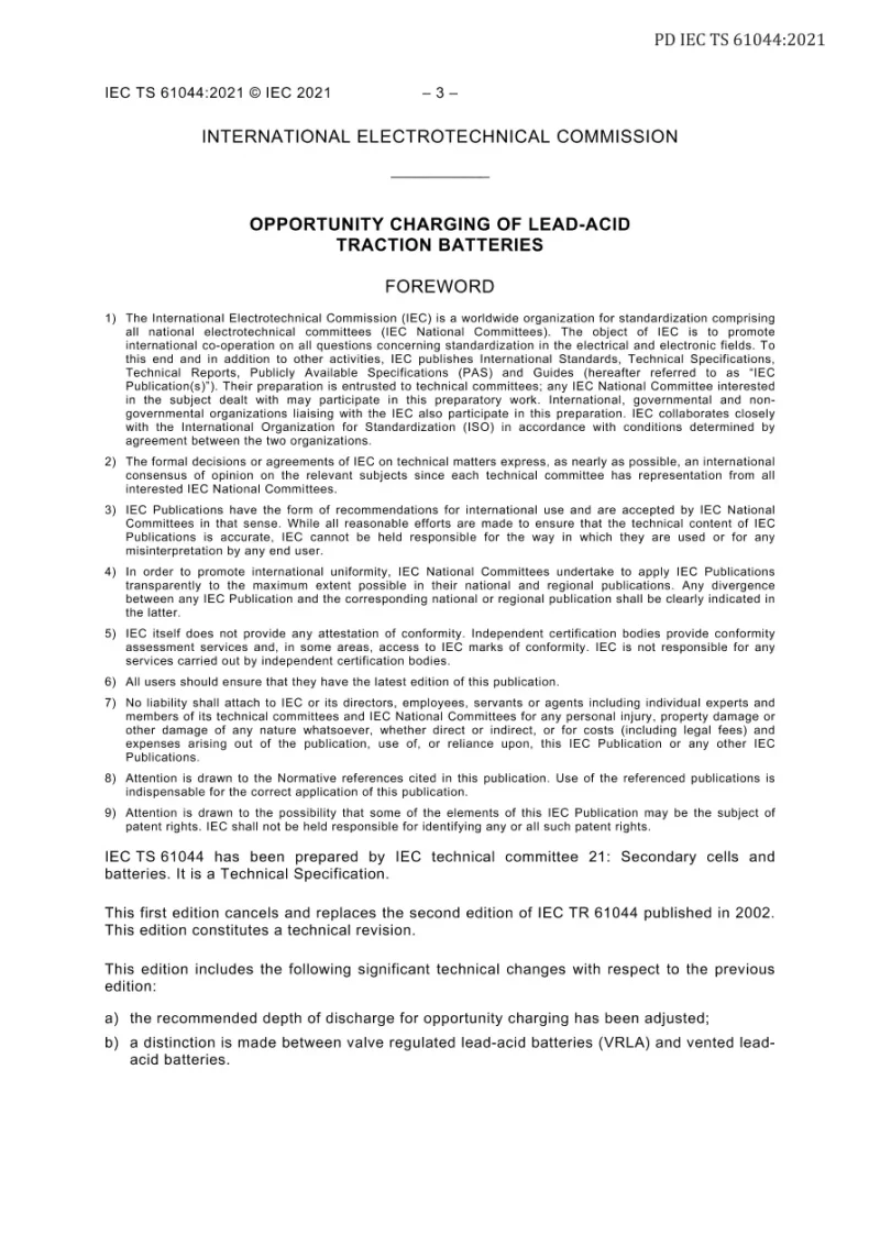 BS PD IEC TS 61044:2021 pdf