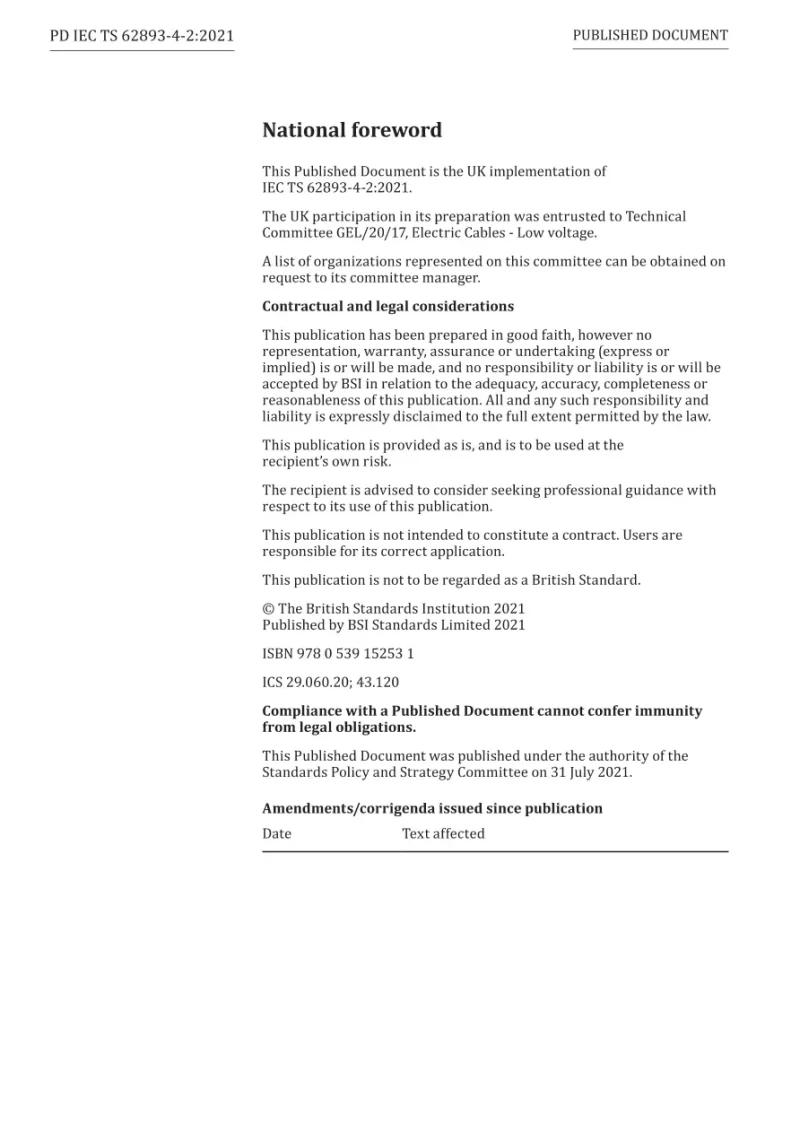 BS PD IEC TS 62893-4-2:2021 pdf