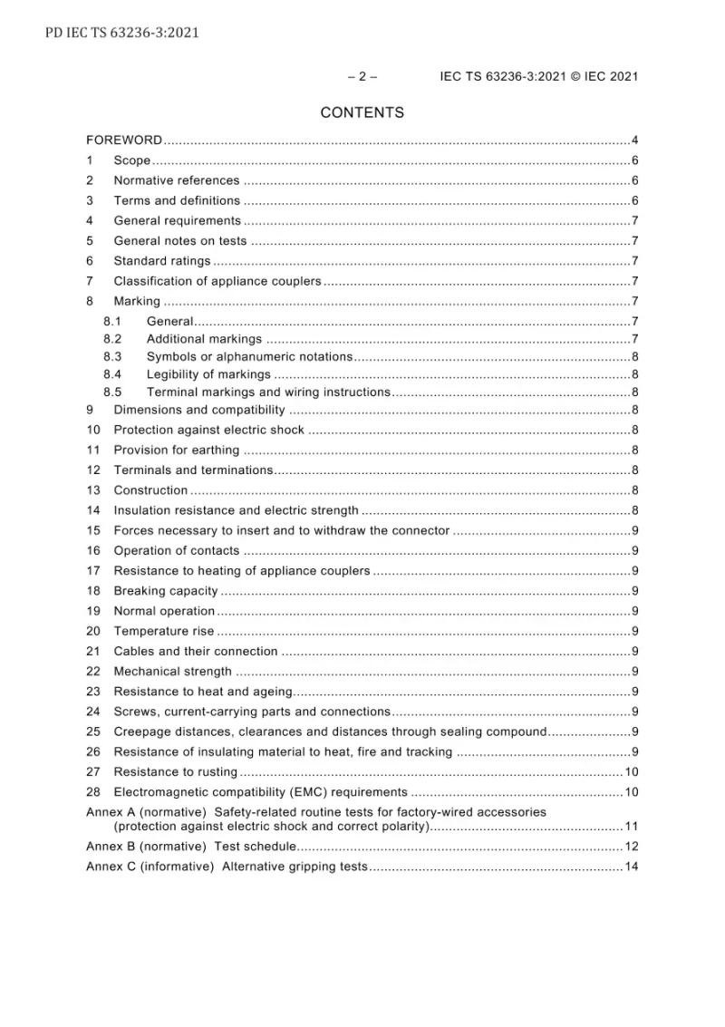 BS PD IEC TS 63236-3:2021 pdf
