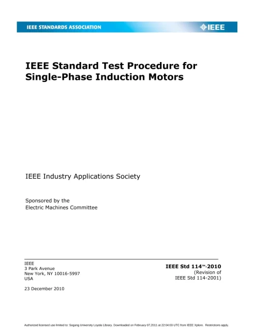 IEEE 114-2010 pdf