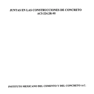 ACI 224.3RS-95 pdf