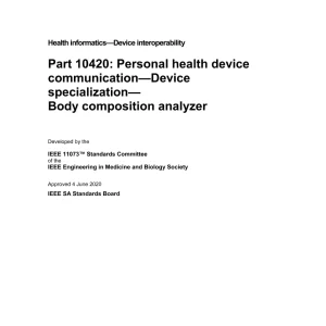 IEEE 11073-10420-2020 pdf