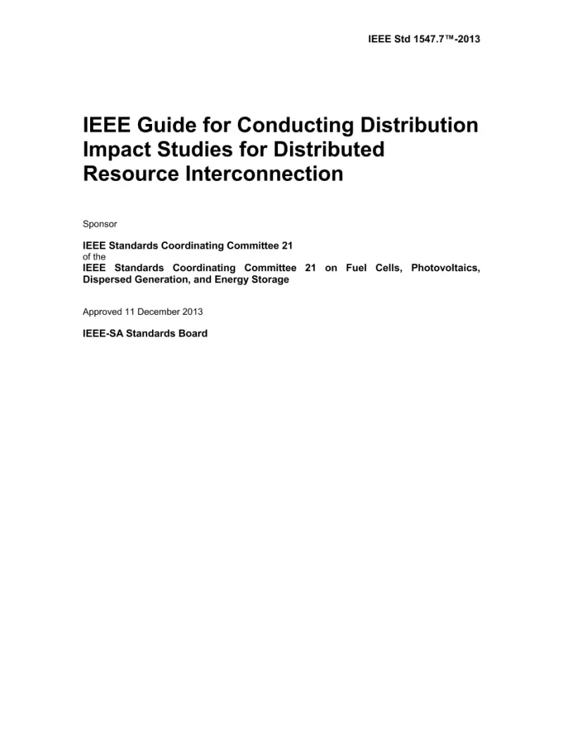 IEEE 1547.7-2013 pdf