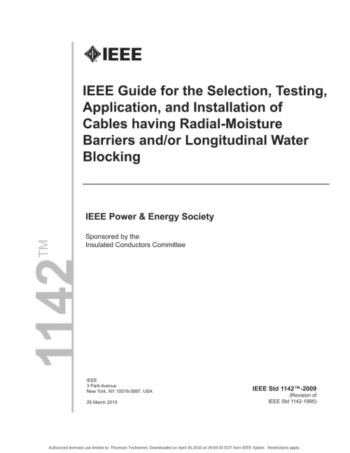 IEEE 1142-2009 pdf