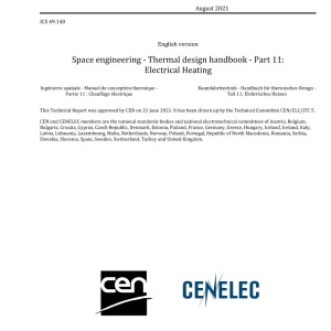 BS PD CEN/CLC/TR 17603-31-11:2021 pdf