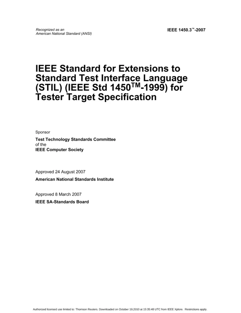 IEEE 1450.3-2007 pdf