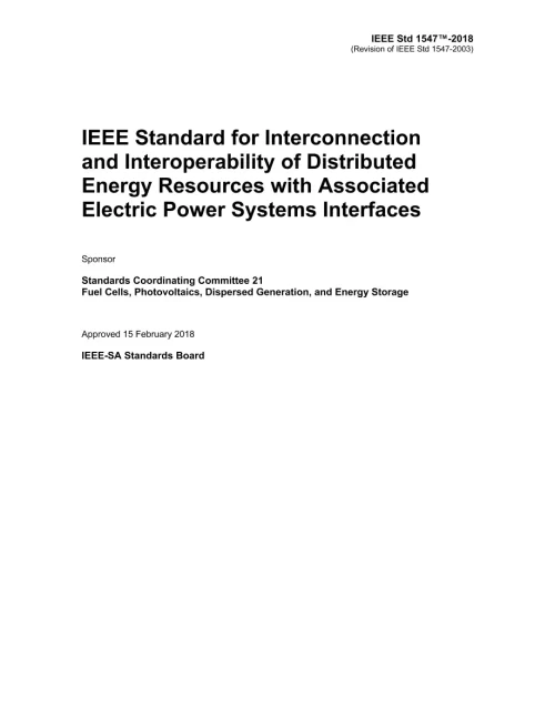 IEEE 1547-2018 pdf