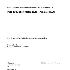 IEEE 11073-10102-2012 pdf