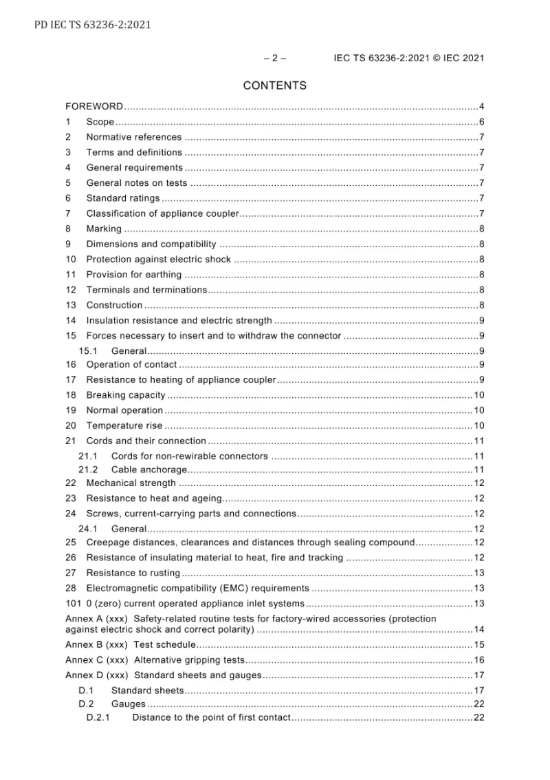 BS PD IEC TS 63236-2:2021 pdf