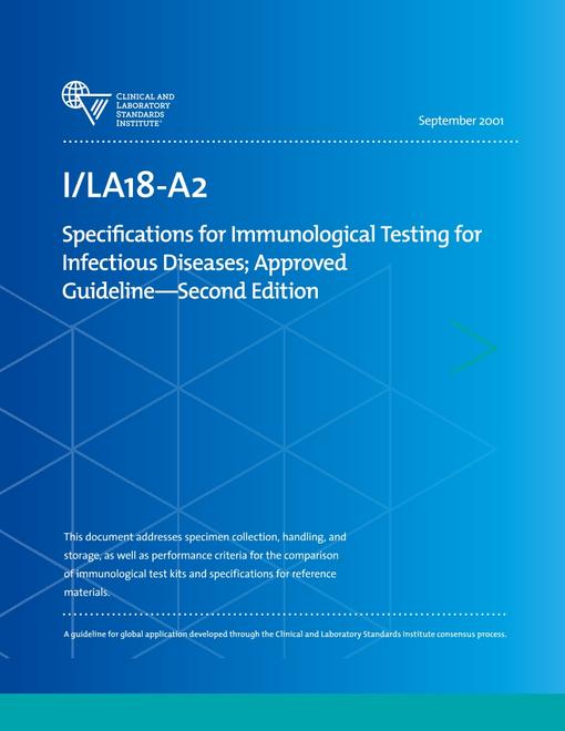 CLSI I/LA18-A2 pdf