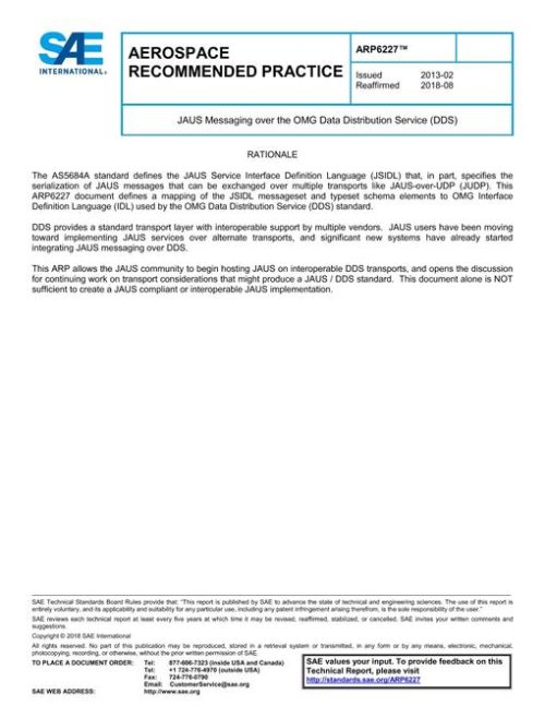 SAE ARP6227 pdf