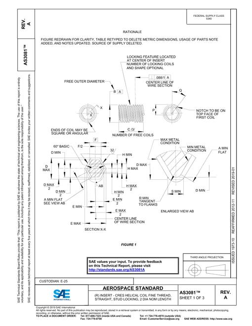 SAE AS3081A pdf