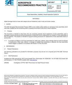 SAE ARP1658C pdf