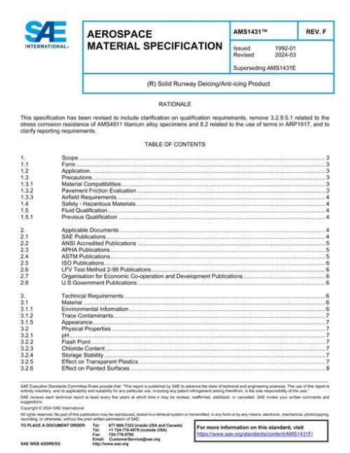 SAE AMS1431F pdf