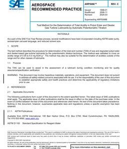 SAE ARP5088C pdf