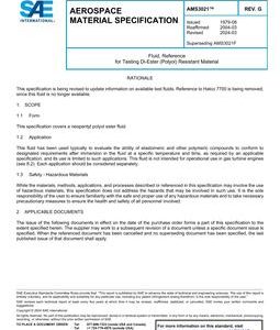 SAE AMS3021G pdf