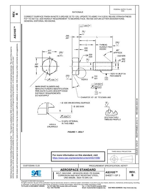 SAE AS3105B pdf