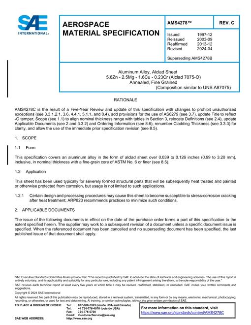 SAE AMS4278C pdf