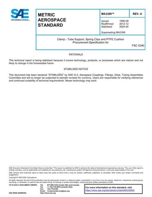 SAE MA3399A pdf