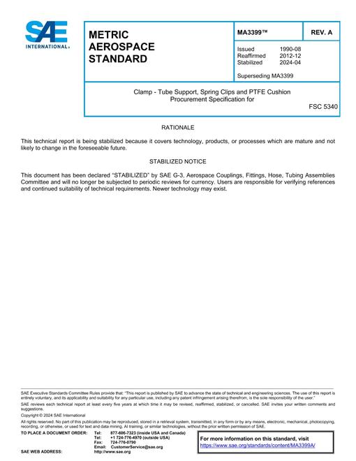 SAE MA3399A pdf