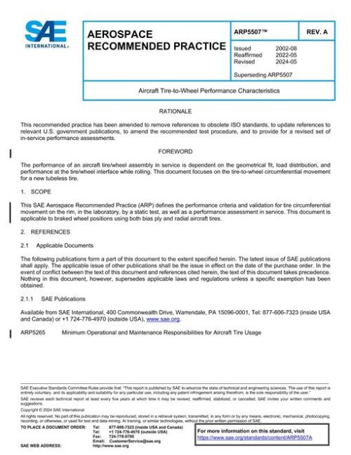 SAE ARP5507A pdf