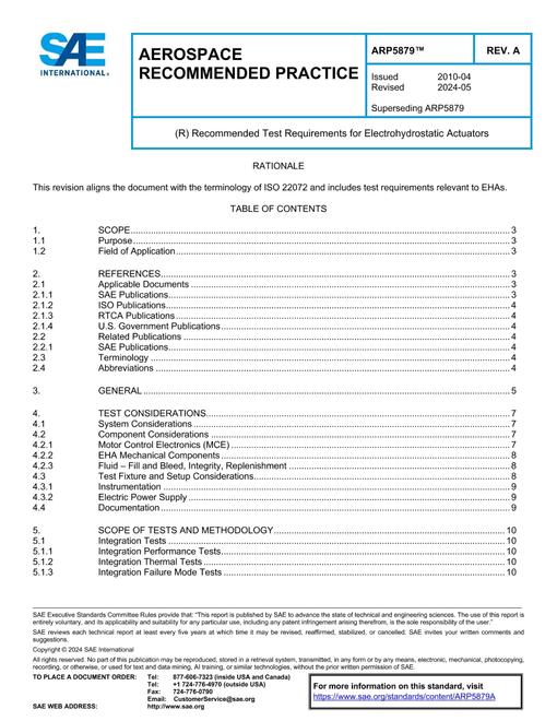 SAE ARP5879A pdf