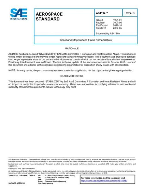 SAE AS4194B pdf