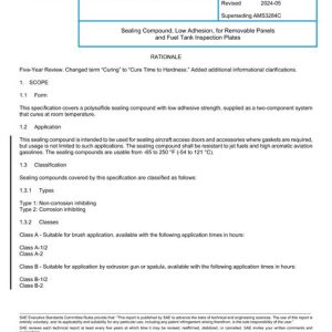 SAE AMS3284D pdf