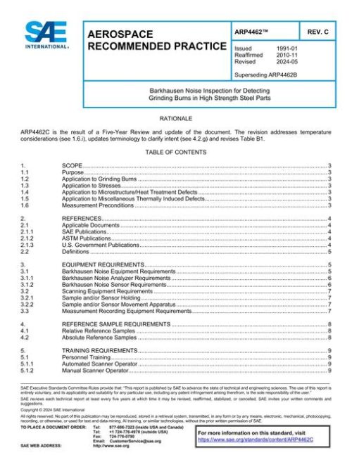 SAE ARP4462C pdf