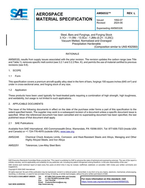 SAE AMS6532L pdf