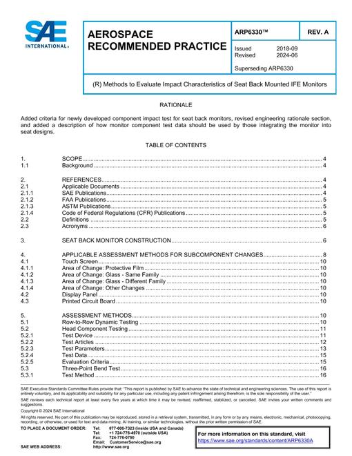 SAE ARP6330A pdf