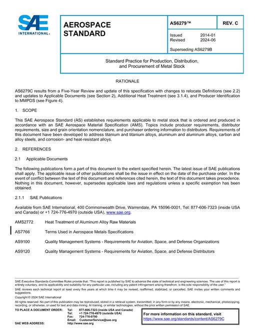 SAE AS6279C pdf