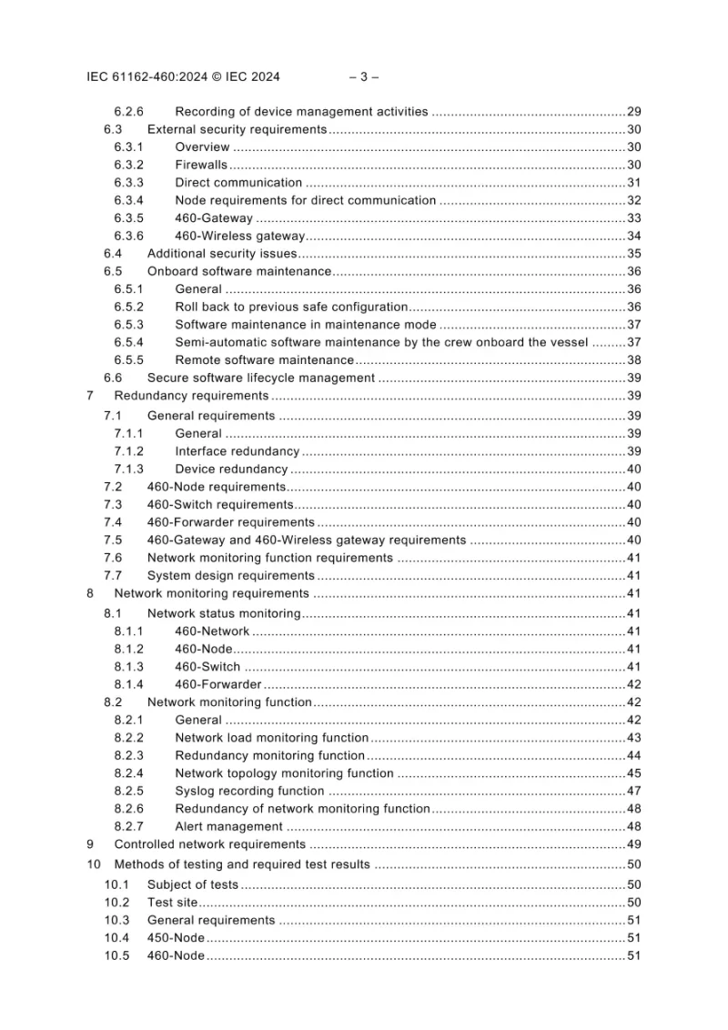 IEC 61162-460 Ed. 3.0 en:2024 pdf