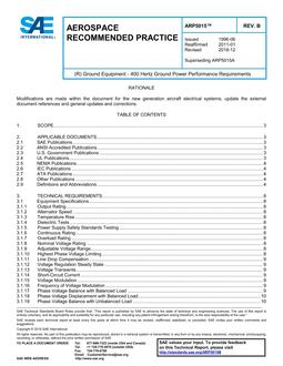 SAE ARP5015B pdf