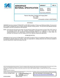 SAE AMS6900D pdf