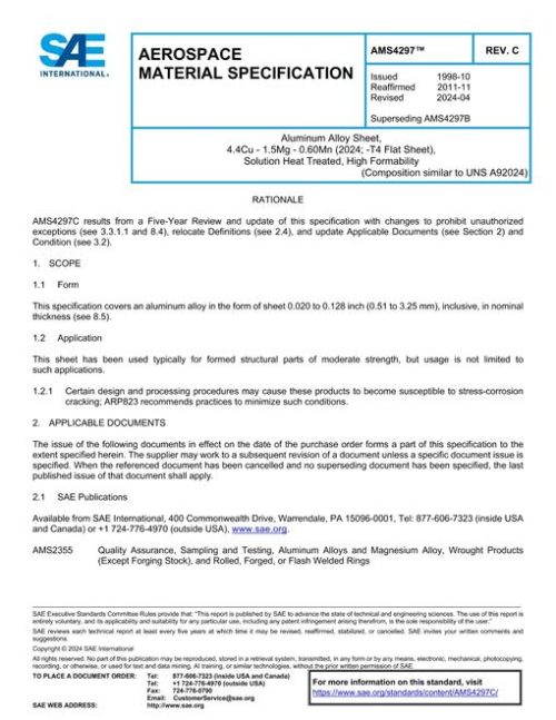 SAE AMS4297C pdf